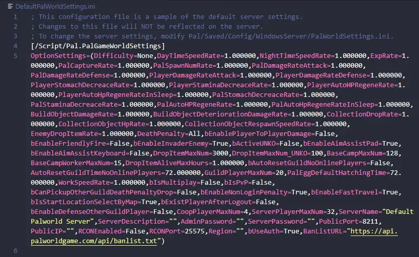 PalworldServerLocation